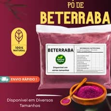 Farinha de Beterraba Premium - 1 kg / 500 gramas / 250 gramas / 100 gramas - 100% Natural