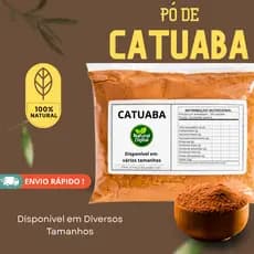 Catuaba em Pó Natural | Energia e Vitalidade | 250g 500g 1kg | Envio Imediato | 100% Pura