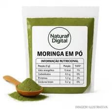 Moringa Pó Chá - 1 kg / 500 gramas / 250 gramas / 100 grama