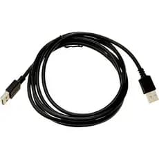 CABO DE DADOS USB A 2.0 MACHO PARA USB A 2.0 MACHO 28AWG PURO COBRE 2 METROS - PUAM2-2 - PCYES