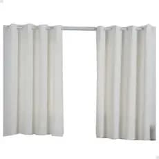 Cortina De Oxford Para Quarto E Sala 3,00x2,50 Cor Branca