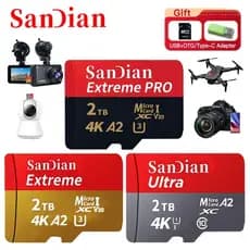 Cartão tf 1TB Nova Memória 256GB 128GB Micro sd 512GB Alta Velocidade Class10 64GB 100 Mb/s De original Para Telefone