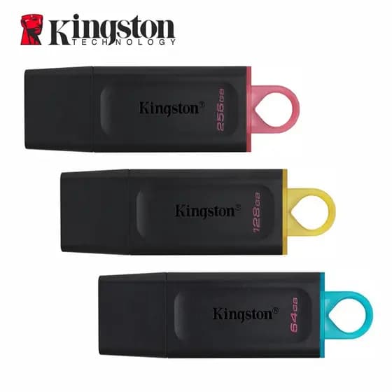 Kingston Usb Flash Drives Pendrive 256Gb 128Gb 64Gb DTX Bolso 3.2 Gen1 Mini Chave Drive Memória Vara Fot Numeral PC