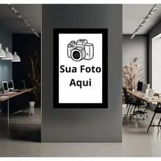 Quadro Decorativo Personalizado com sua foto Sala Quarto Cozinha Hall Escritório Premium