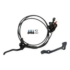 Freio Traseiro Hidraulico Shimano Altus Mt200 + Adaptador - Preto