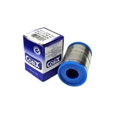 Solda Estanho 1mm 60x40 C/ Fluxo Rolo 250g Cobix