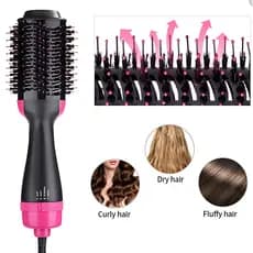 INOVA Escova Secadora Alisador Elétrica Quente Cabelo Com 4 Em1 Hair Styler Marisa 110V/220V escova secadora e alisadora