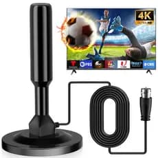 INOVA Antena Digital 5 metros interna Sinal TV HDTV Base Imã Externo a prova d'agua antena digital externa antena de tv