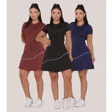 Conjunto Fitness Saia E Blusinha Moda Evangélica Para Treino Academia Corrida Esportista Modesta