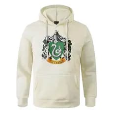 Blusa De Frio Harry Potter Casas de Hogwarts Sonserina Slytherin Agasalho De Moletom Dupla Costura Envio rapido Tecido Algodão Winter M0