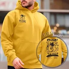 Blusa de Frio GATINHO NA SACOLA C/ Capuz Streetwear Premium