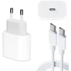 {ORIGINAL} Carregador Turbo iPhone 15, 16, 17 e Android COMPLETO (Cabo+Fonte)