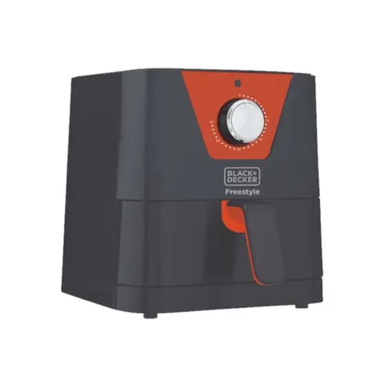 Fritadeira Elétrica sem óleo Air Fryer 200°C 700W 1,5L Antiderrapante Black&Decker AFM2