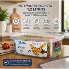 Pote Volare Transparente 1,2 L -Rischioto