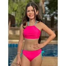 Biquini Infantil Menina Juvenil Com Proteção Uv Praia Piscina Verão