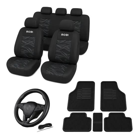 Kit Capa Banco + Tapete + Capa Volante Mobi 2024 2025 20226