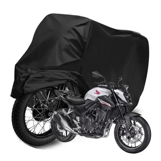 Capa De Cobrir Moto Couro  Resistente Universal