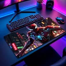 Mouse Pad Gamer  Home Aran Antiderrapante Grande 70x35 80x35 90x40 90x50 cm Anime Borda Costurada