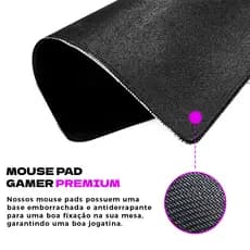 Mouse Pad Gamer Antiderrapante