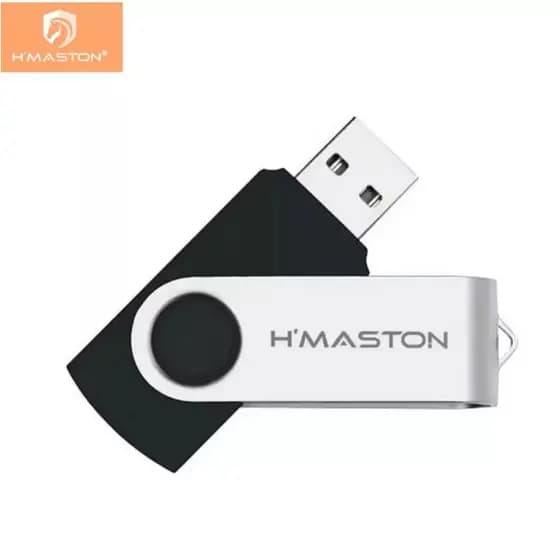 Mega H‘maston HM-U128 Pen drive Twist 16GB USB 2.0 Metal Alta Velocidade Flash Drive