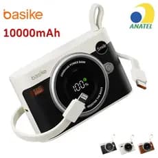 BASIKE Power Bank 10000mah Turbo 22.5W Carregador Portátil para iPhone Samsung Android EntradaTipo-C