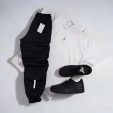 Kit Camiseta Dry Fit + Calça Jogger Refletiva Masculino Treino Academia