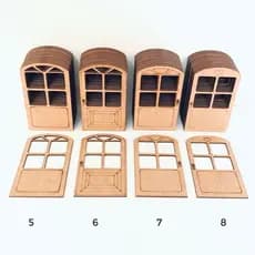 Kit 10 Aplique Porta/ Janela 10cm  Mdf Enfeite Decoração Bonito Legal Animado Qualidade Confiável