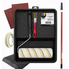 Kit Pintura Anti-Gotas Alto Padrão Qualidade C/ Rolo de 23cm + 3 Peças (+ 2 Opções de kit)