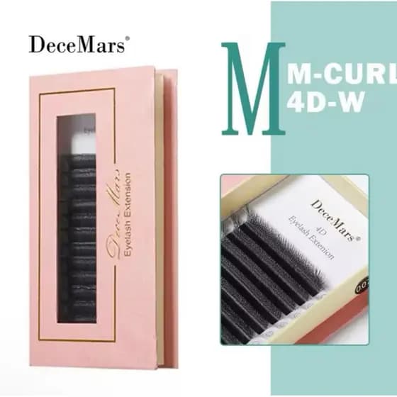 Cílios Decemars 4d W Curvatura M Fox Eyes