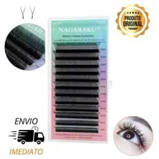 Cílios YY Nagaraku mix Volume Brasileiro Original Curvatura  0,07D Envio rápido