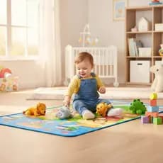 Tapete Atividades Infantil Térmico Grande Educativo Bebê