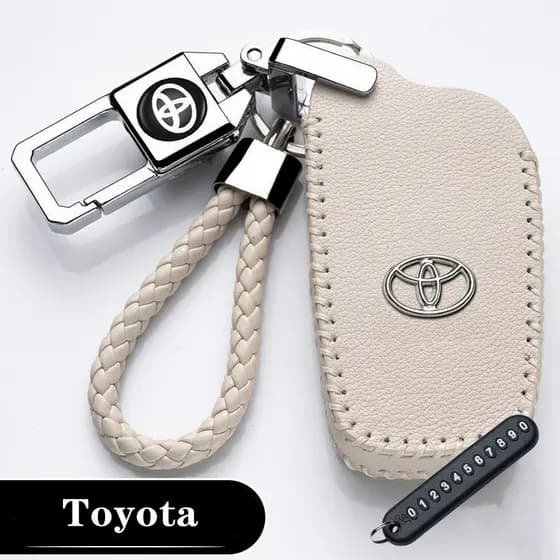 Capa de Chave Toyota, Chaveiro Toyota, Porta-chaves Toyota, Yaris, Yaris Cross, Camry, Corolla, Corolla Cross, Vios, Wig