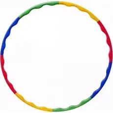 Bambolê 88cm Desmontável Treino Equilíbrio Colorido Liveup