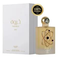 Perfume Arabe Original Lattafa Tharwah Gold Feminina Edp 100ml