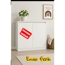 Dispensa Nicho Aparador com 2 Portas e Divisória em MDF – Envio Montado, 100% MDF – 70x60x20