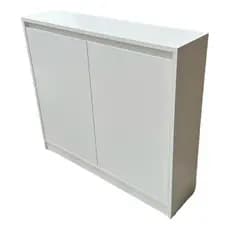 Armário Estreito para Cozinha e Lavanderia 2 Portas MDF | Despensa Compacta 20 cm | Organizador para Apartamento 80x70x2