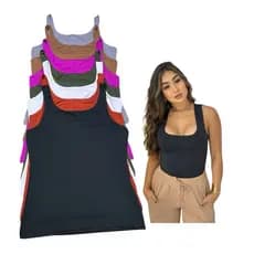 REGATINHA MODA VERÃO SUPLEX FEMININO ESPORTE