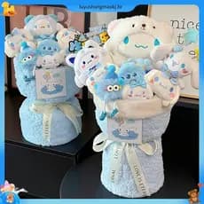 Original canela cão boneca buquê boneca presente de aniversário High-End presente para meninas namorada dia dos namorado