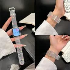Pulseira De TPU Macia Para iwatch Series Ultra 11 10 9 8 7 6 SE 5 4 3 2 Gatinho De Desenho Animado 46mm 42mm 44mm 41mm 4