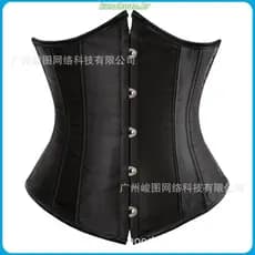 Corpete Corset Corselet Cinta Redutora Modeladora Underbust Vermelho M89