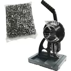 Ilhós Macho 10,5mm Para Máquina GM-04 Pacote 1000 Unidades Alta Resistência Lona Banner