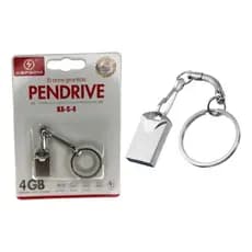 Mini Pendrive Kingdrive Kapbom Original – Chaveiro Metálico USB 2.0 (4GB a 32GB)