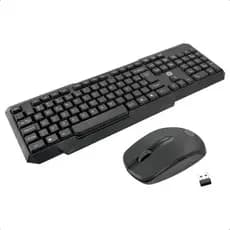 TECLADO E MOUSE SEM FIO COMBO BRIGHT 0055