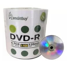 25 Unidades DVD-R Smartbuy - 4,7 GB - 16x - Com Logo