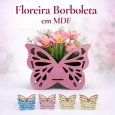 Kit Centro Mesa Borboleta Jardim Encantado Floreira Lembrancinha Festa Infantil Aniversario