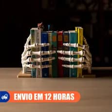 (+VENDIDO+ENVIO RÁPIDO) Suporte de Livros Mão Esquelética Decorativo Moderno Estante, Apoio Livros