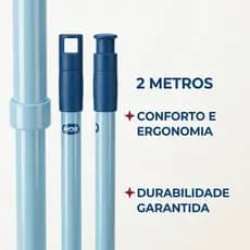Cabo Extensor Retrátil Aço 2m MOR