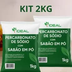 Lava Roupas Sabão em Pó com Percabonato Perfumado