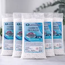 Cloreto de Cálcio Bolinhas Anti Mofo Quimidrol 5kg 4kg 3kg 2kg 1kg