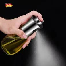 Galheteiro Spray Pulverizador Azeite Prata Aço Inox 200ml